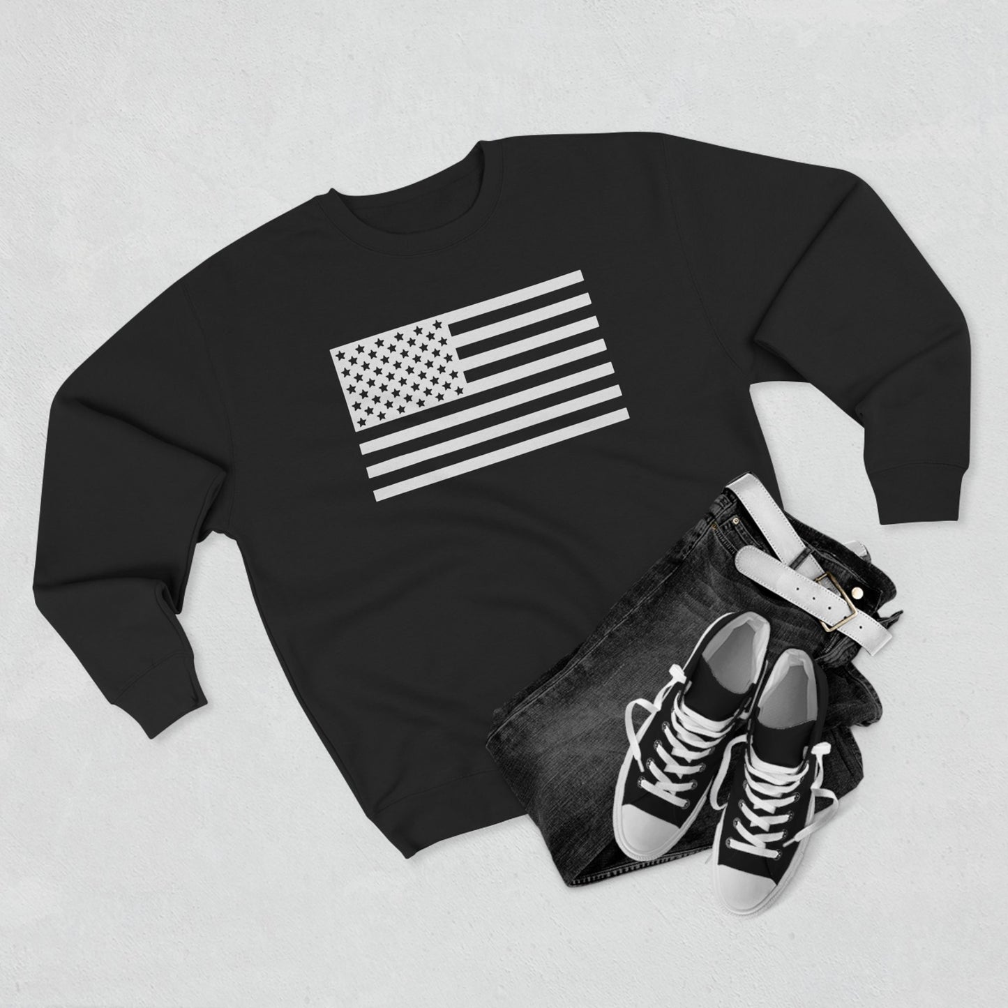 USA Flag Sweatshirt