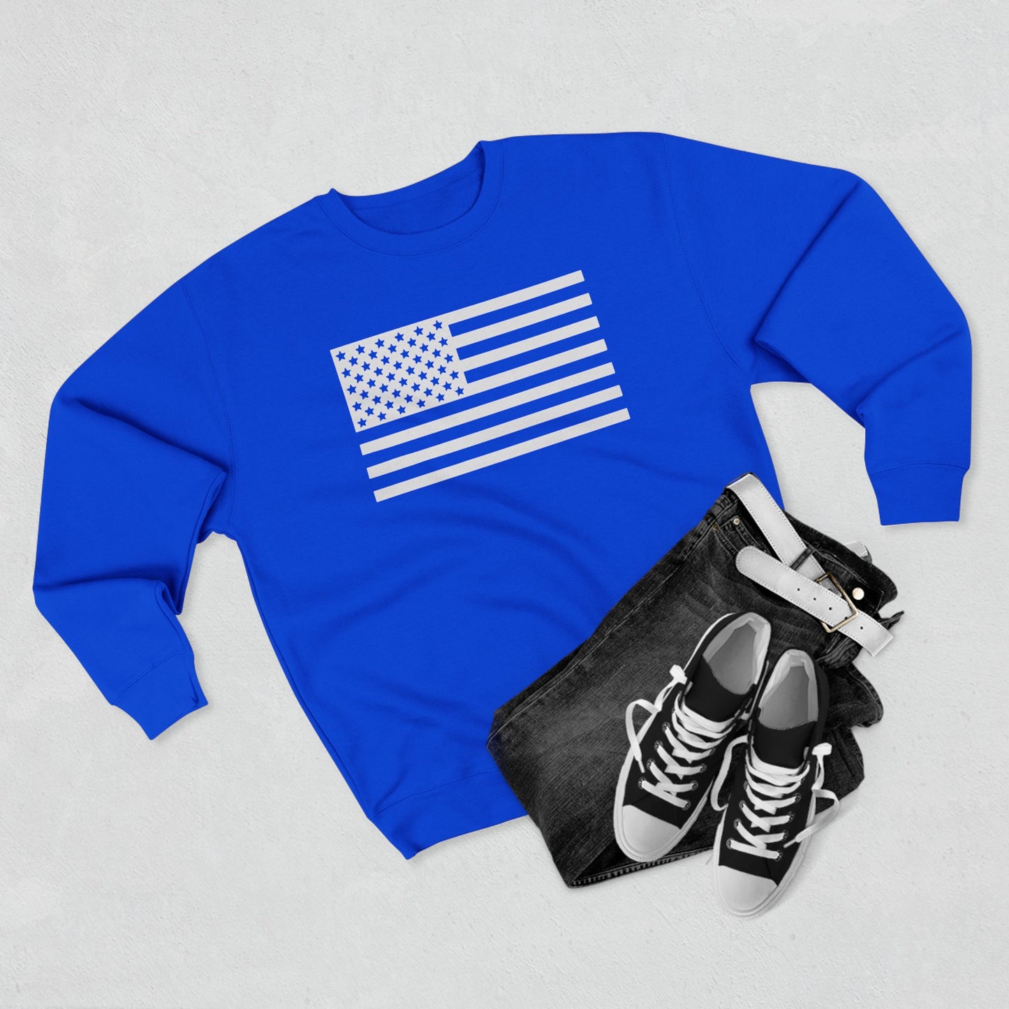 USA Flag Sweatshirt