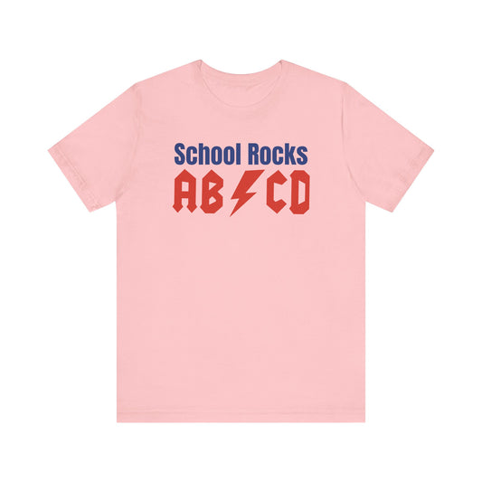 School Rocks Unisex Tee - Fun Graphic Shirt